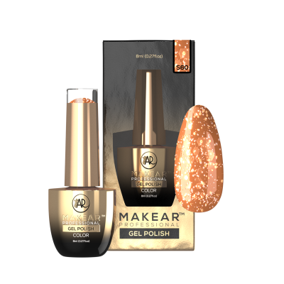 S60 Copper Star UV Gel Polish Makear HEMAFREE